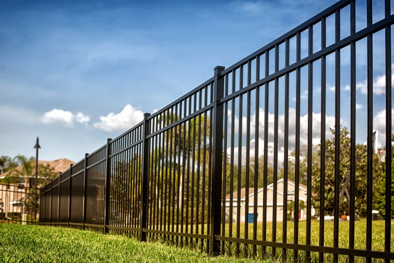 Aluminum Fence Installation detail