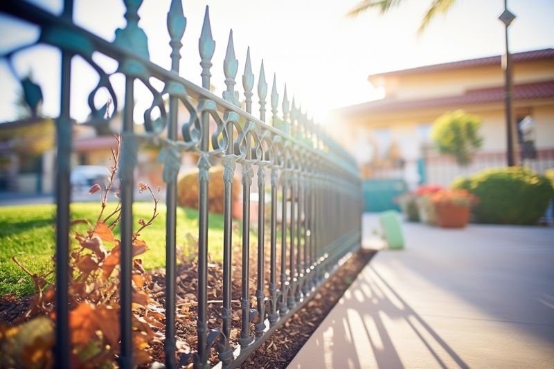 Ornamental Fence Service detail
