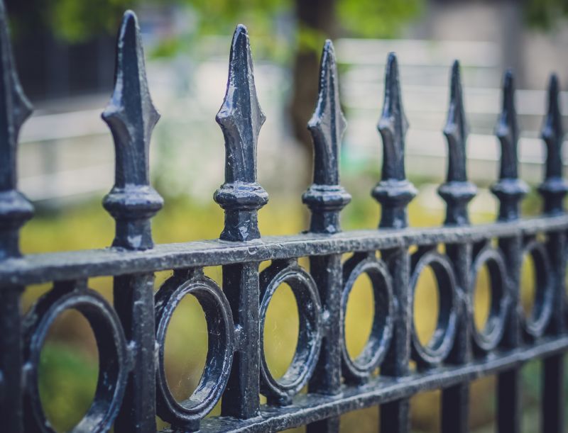 Ornamental Iron Fence Service detail